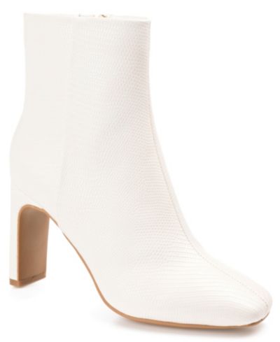 Journee Collection Женские ботильоны Sarla Square Toe Dress