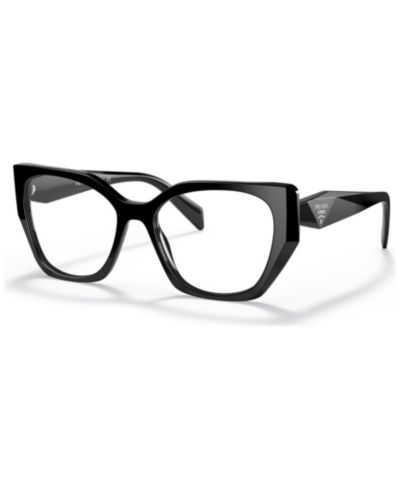 Prada Woman Irregular Plastic PR 18WV Eyeglasses