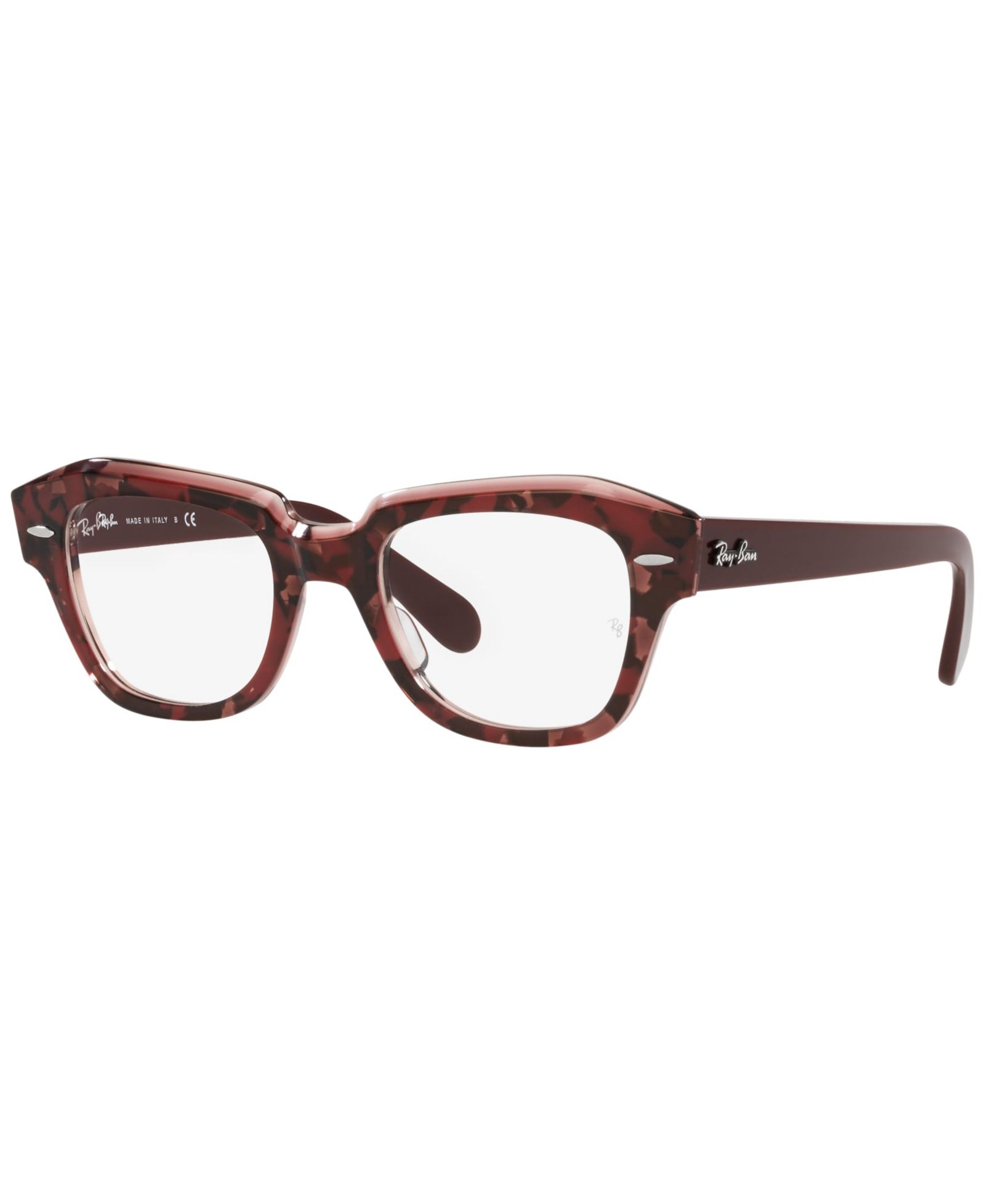 Ray-Ban Unisex Irregular Plastic RB5486 State Street Optics Eyeglasses
