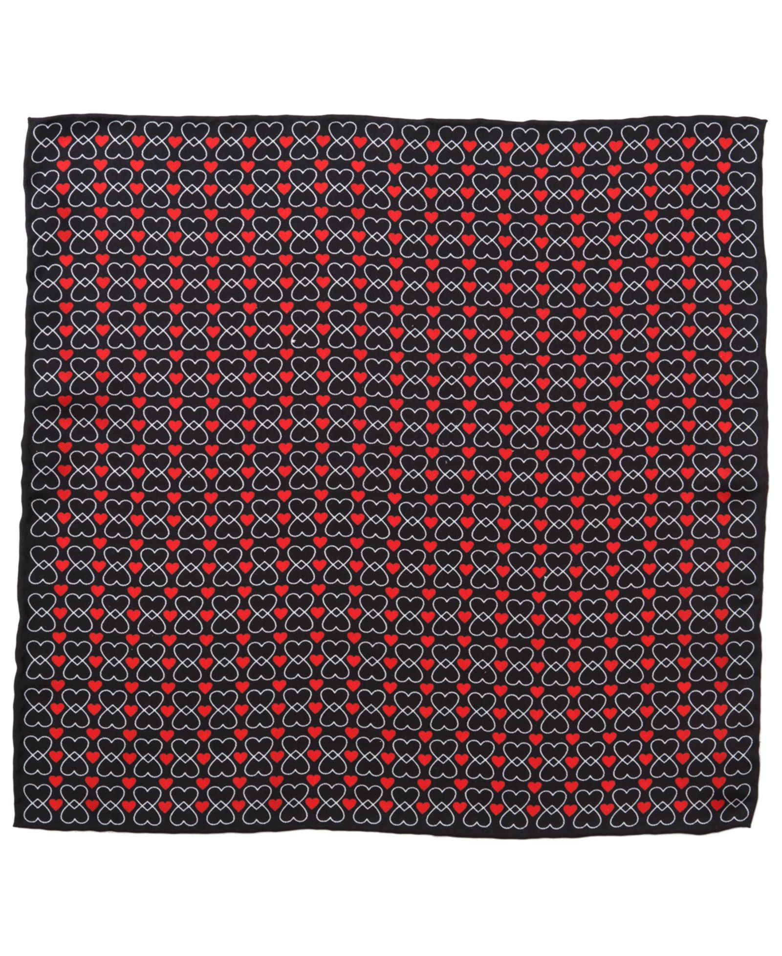 Cufflinks Inc. Men's Intertwined Hearts Pocket Square