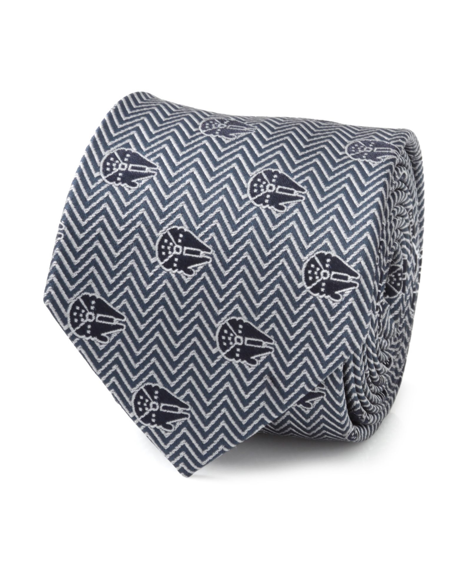 Star Wars Men's Millennium Falcon Herringbone Tie