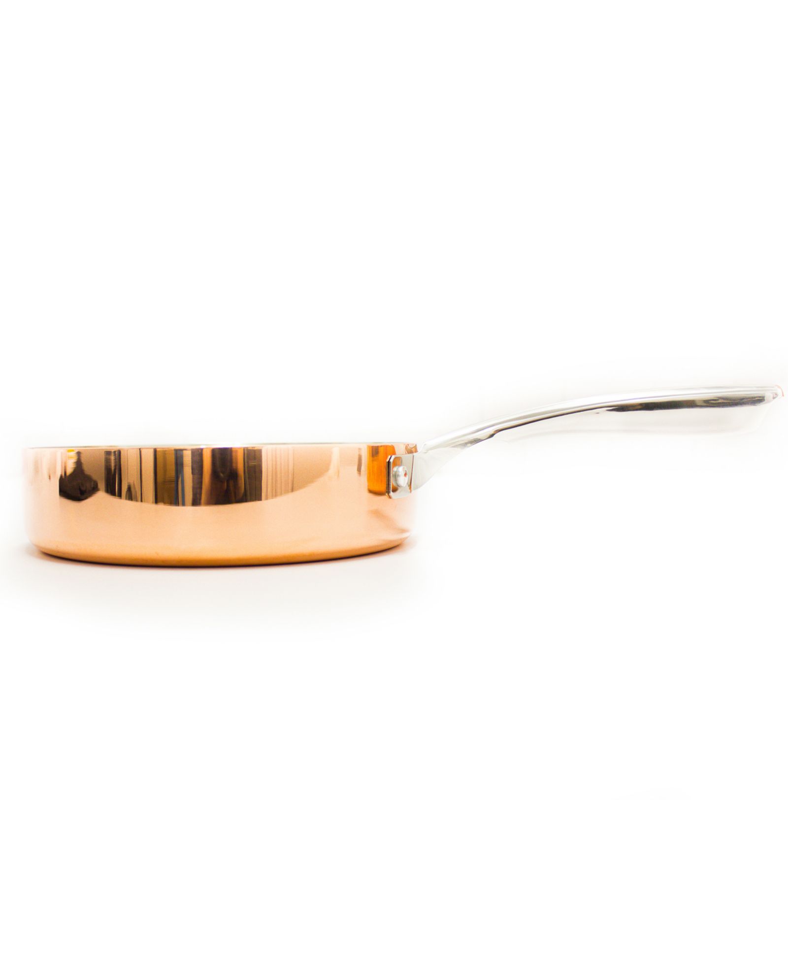 BergHOFF Vintage Tri-Ply Copper 9.5" Deep Skillet, Polished