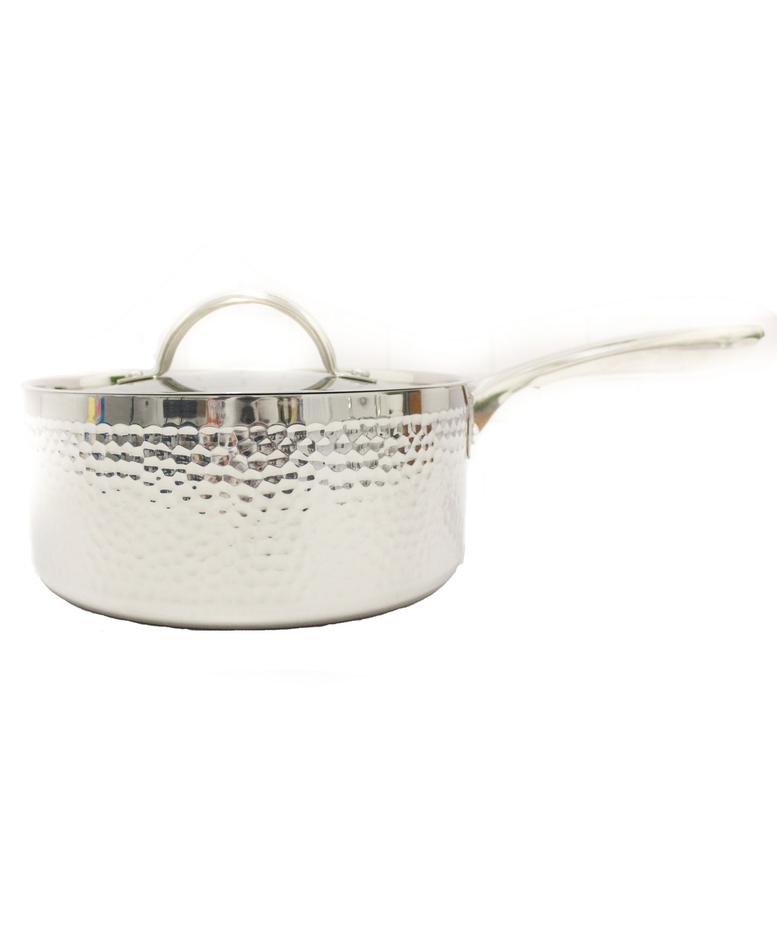 BergHOFF Vintage сотейник с крышкой из нержавеющей стали Tri-Ply 18/10, Hammered, 8", 3qt.