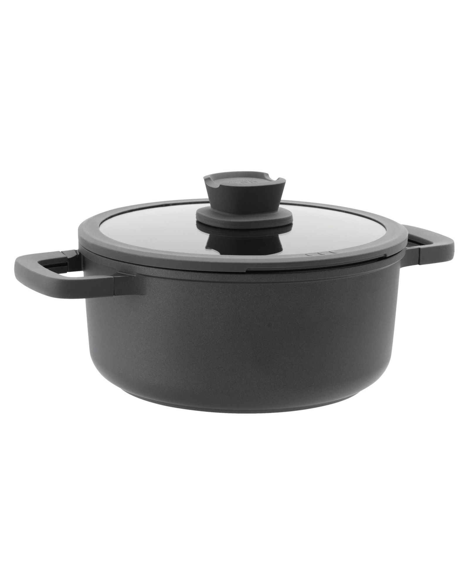 Кастрюля BergHOFF Leo Stone+ Nonstick Ceramic 10" с крышкой Recycled, 4.6qt