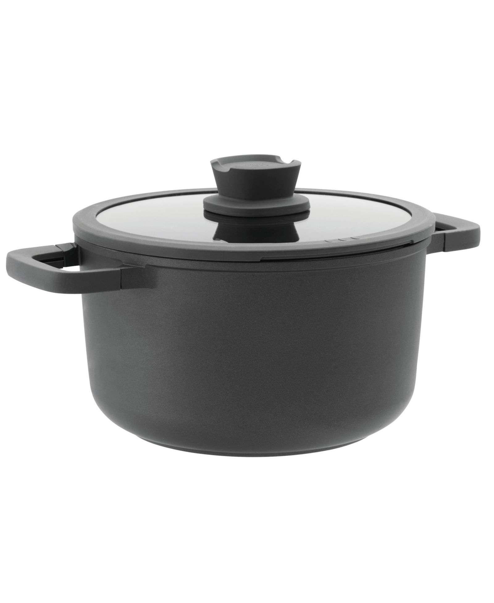 Кастрюля BergHOFF Leo Stone+ Nonstick Ceramic 10", с крышкой, 5.9qt
