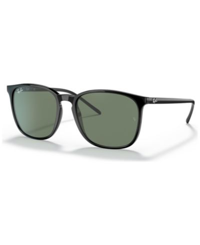 Ray-Ban Мужские солнцезащитные очки Low Bridge Fit RB4387F 55