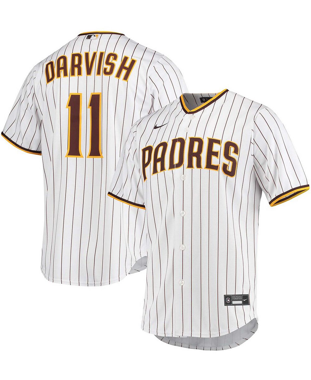 Мужская джерси Nike Yu Darvish White San Diego Padres Home Replica Player