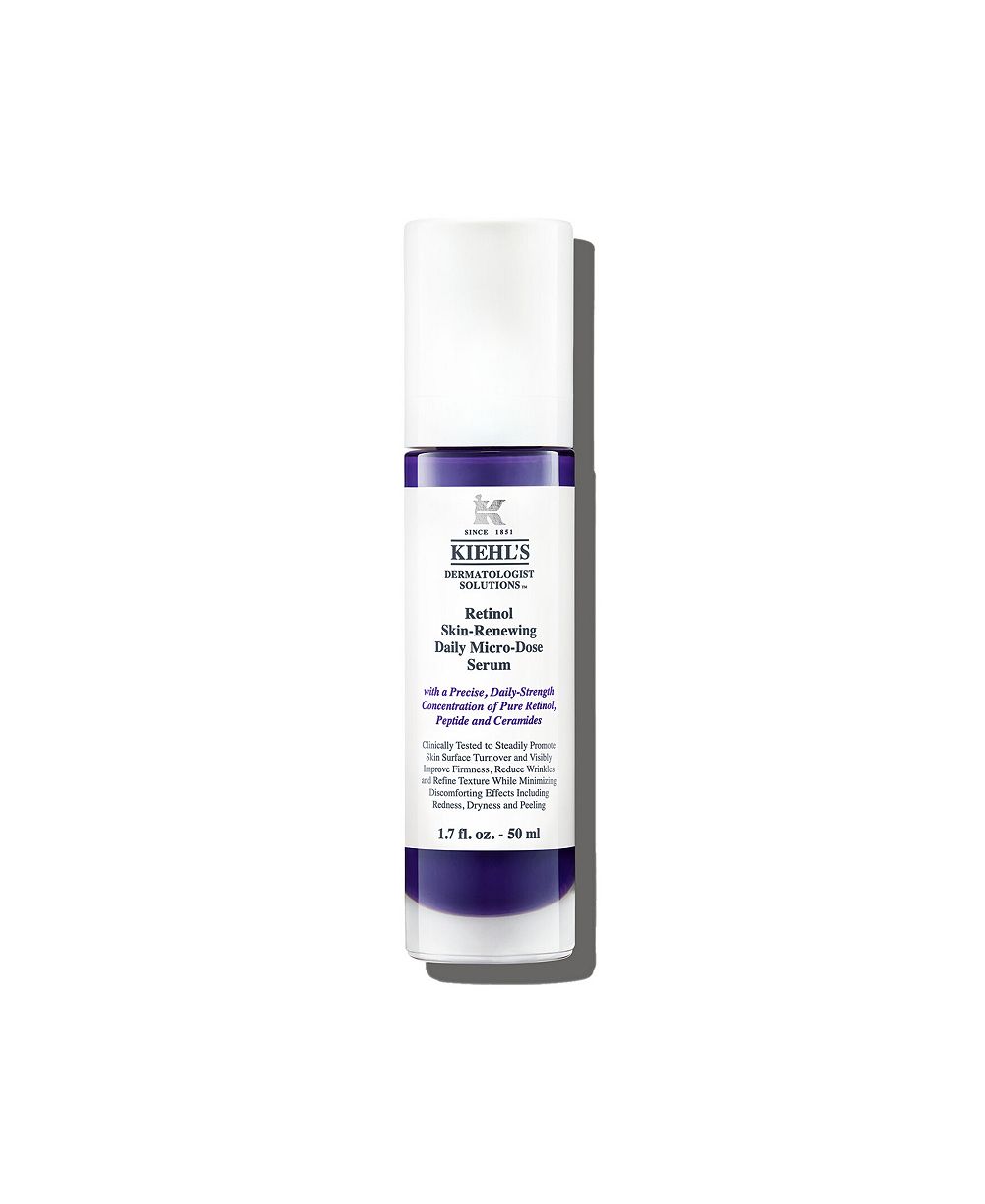 Kiehl's Since 1851 Micro-Dose Anti-Aging Retinol Serum with Ceramides and Peptide, 1.7-oz.