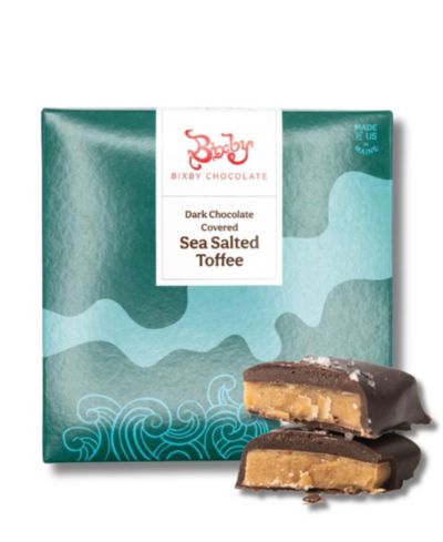 Подарочный набор Bixby Chocolate Dark Chocolate Sea Salted Toffee, 1 lb
