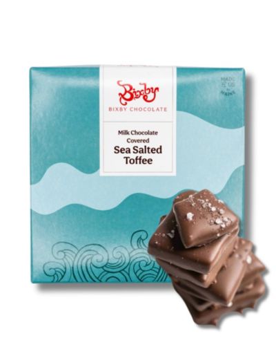 Подарочный набор шоколада Bixby Chocolate с морской солью и ириской, 1 lb
