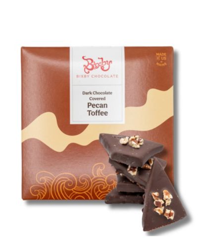 Подарочный набор темного шоколада Bixby Chocolate с пеканом, 1 lb