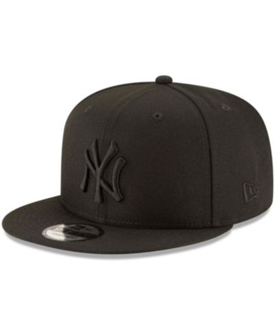 Мужская кепка New Era 9FIFTY Black on Black Washington Nationals Snapback с регулировкой