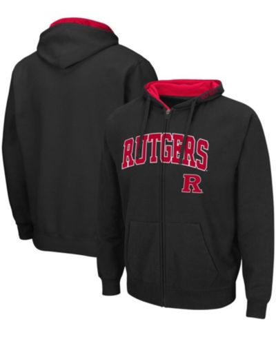 Мужское черное худи Colosseum с логотипом Rutgers Scarlet Knights