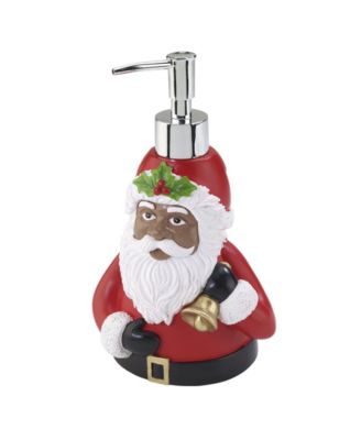 Диспенсер для мыла/лосьона Avanti Santa with Bell Holiday Resin