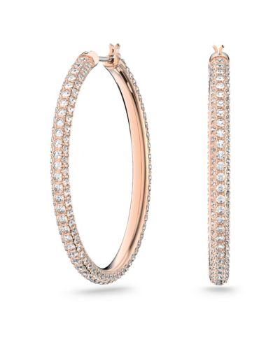 Серьги-кольца Swarovski Stone