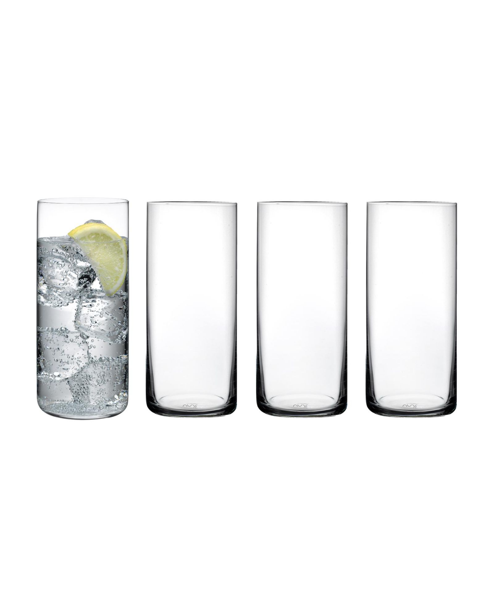 Nude Glass Finesse Highball Glasses - 15 oz., Set of 4
