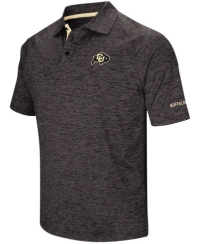 Colosseum Мужская рубашка-поло Colorado Buffaloes Black