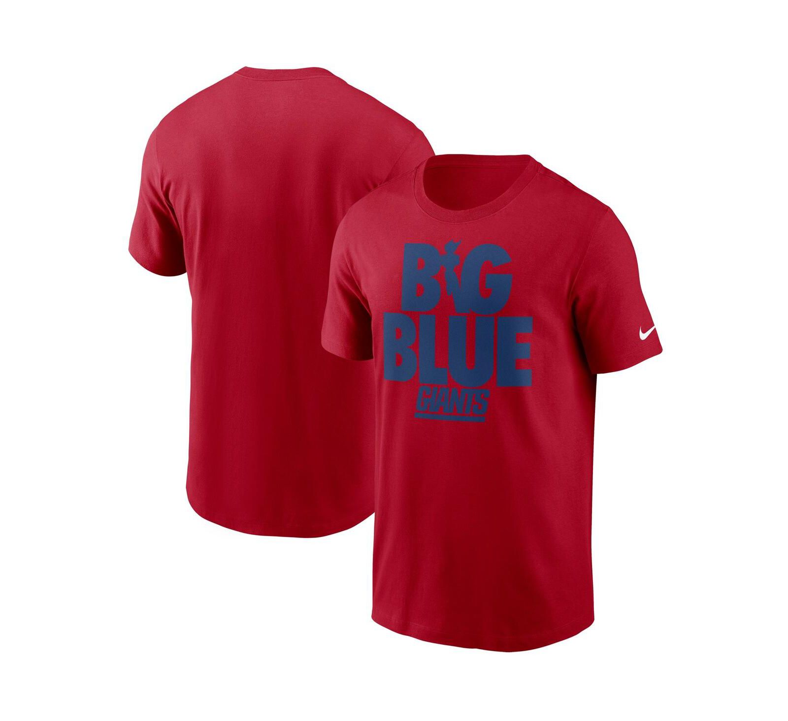 Мужская футболка Nike Red New York Giants Hometown Collection