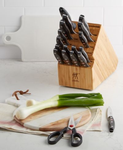 Zwilling Twin Signature набор кухонных ножей и столовых приборов из 19 предметов