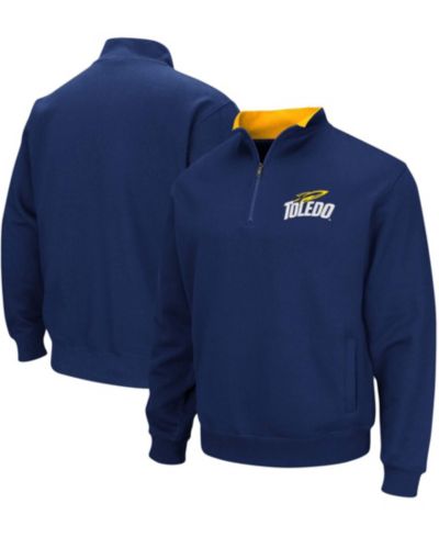 Мужская куртка quarter-zip с логотипом Toledo Rockets navy