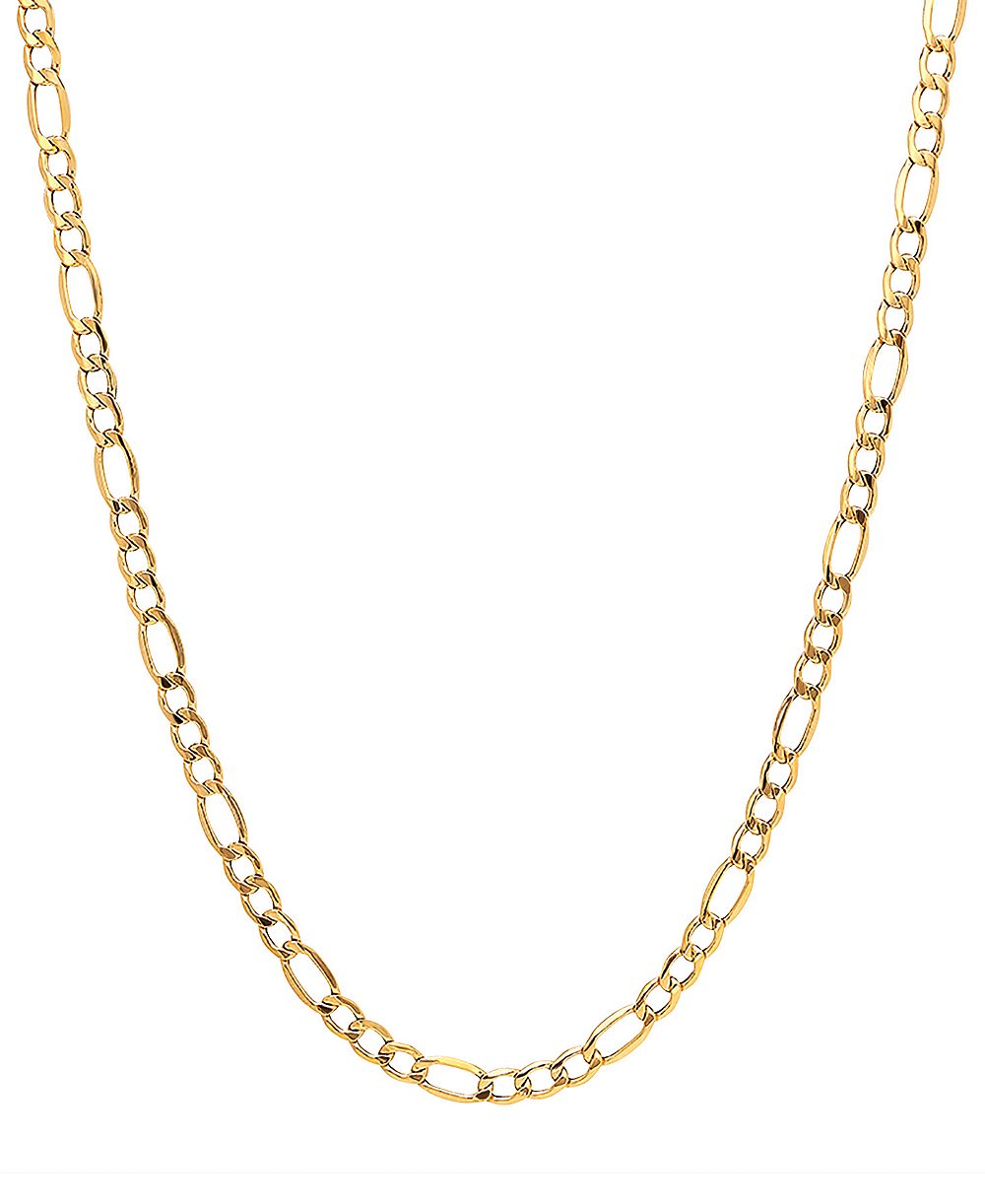 Цепочка-ожерелье Figaro 20" 14k Gold