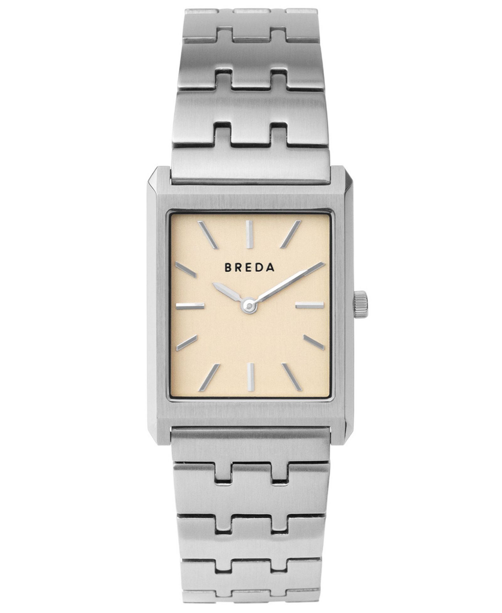BREDA Женские часы 'Virgil', серебряная нержавеющая сталь, 26mm