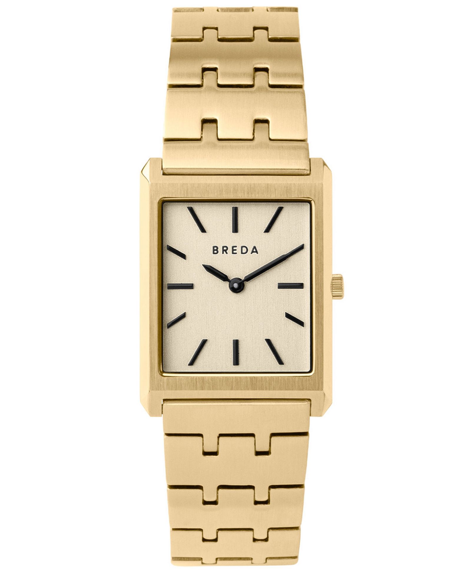 BREDA Женские 'Virgil' Gold Stainless Steel Bracelet Watch, 26mm