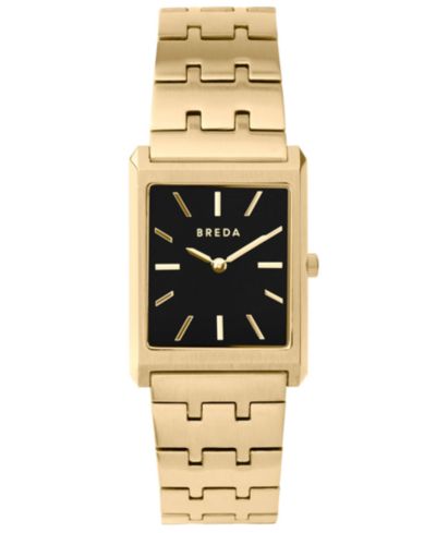 Женские часы BREDA 'Virgil' Gold Stainless Steel, 26mm