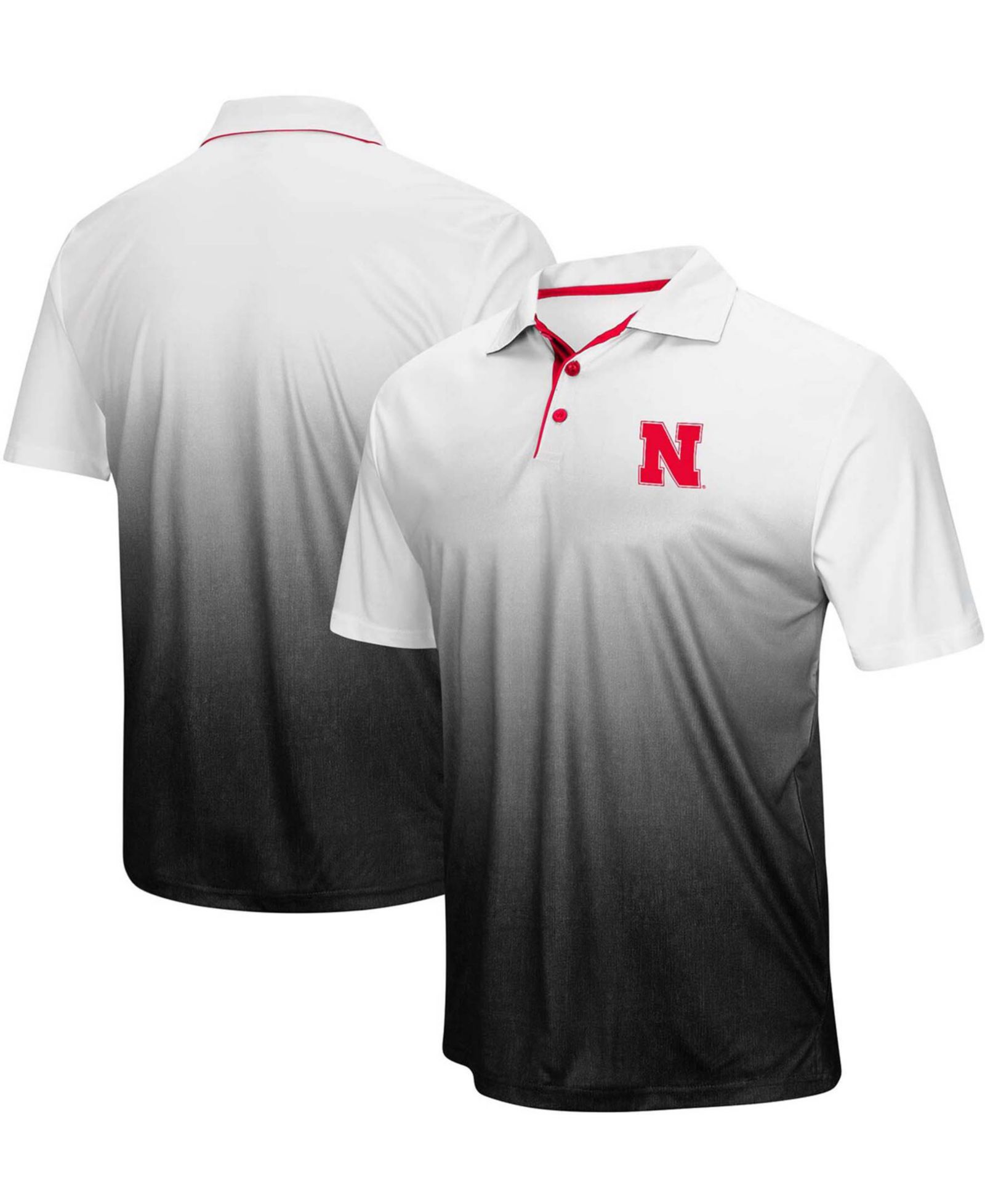 Мужская рубашка-поло Colosseum Heather Gray Nebraska Huskers Magic Team Logo