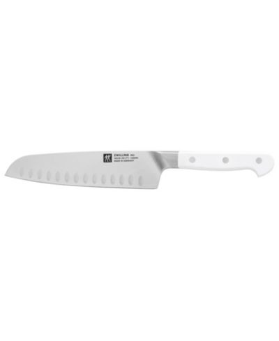 Нож сантоку Zwilling Pro Le Blanc 7" Slim Hollow Edge