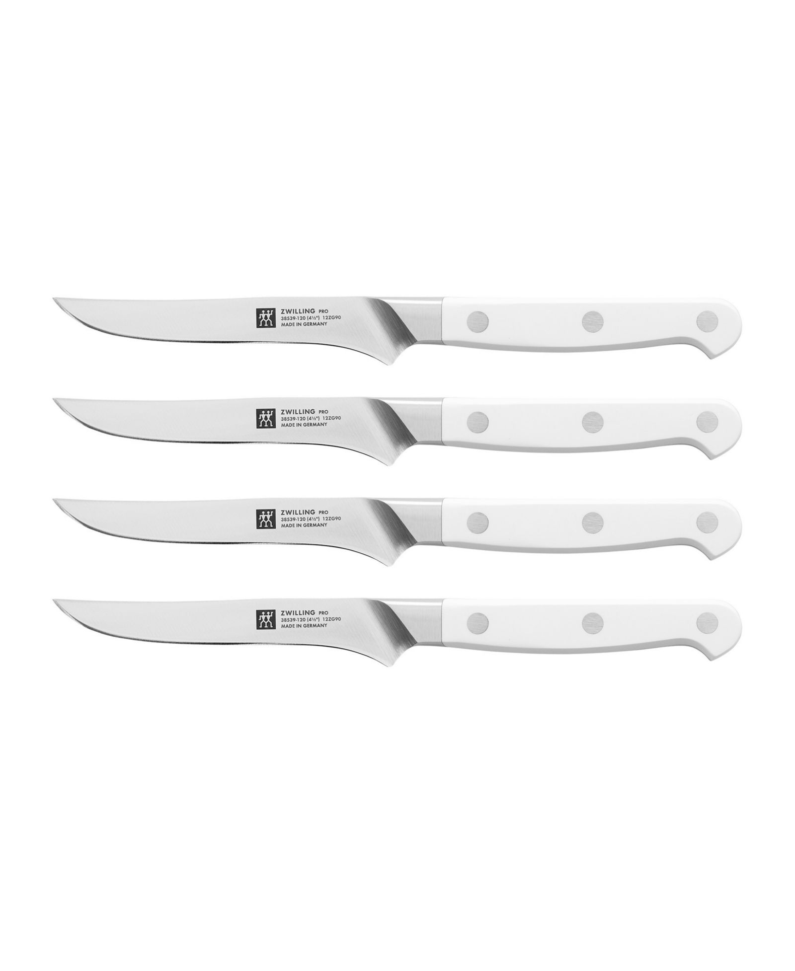 Zwilling Pro Le Blanc 4 Piece Steak Knife Set