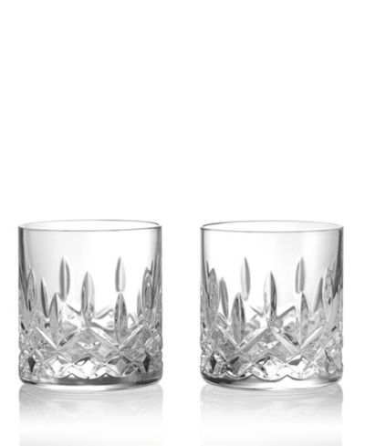 Waterford Connoisseur Lismore Straight Sided Tumbler 6oz, Set of 2