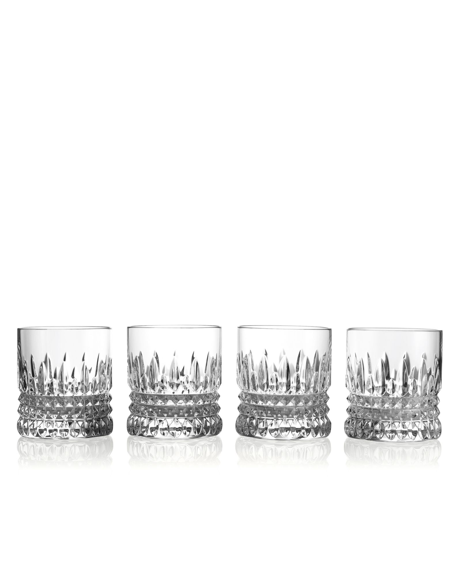 Waterford Стакан Connoisseur Lismore Diamond Straight 6 oz Set of 4