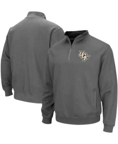Мужская куртка Colosseum Charcoal UCF Knights Tortugas Logo Quarter-Zip Pullover