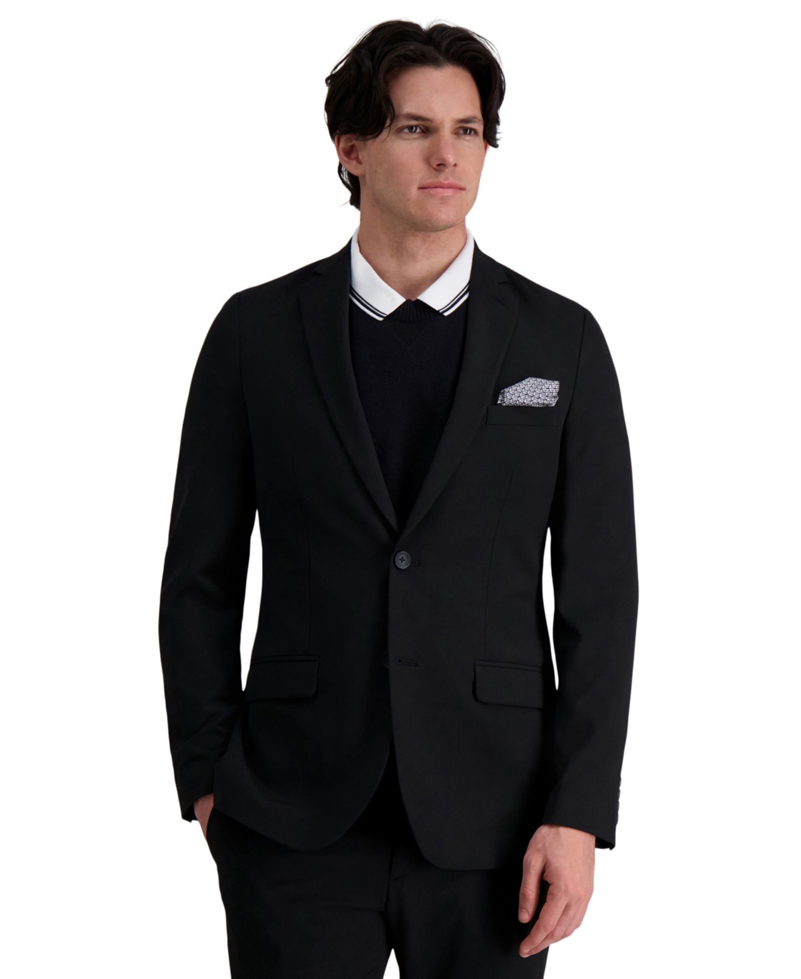 Мужской пиджак Haggar 4-Way Stretch Ultra Slim Fit
