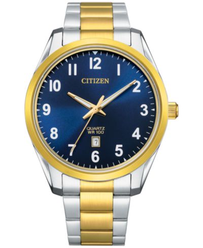 Мужские часы Citizen Two-Tone Stainless Steel Bracelet 42mm
