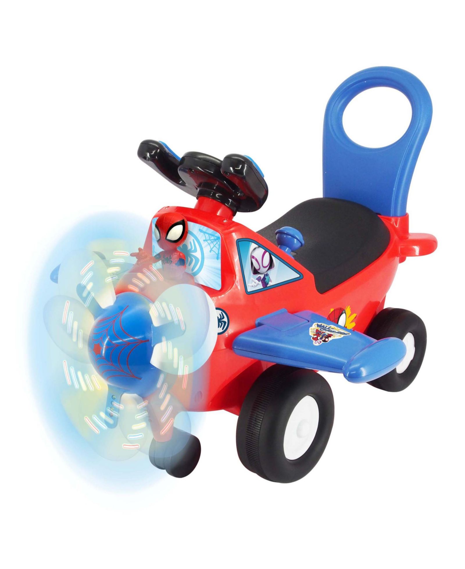 Marvel игрушка-каталка Spidey с подсветкой и звуком