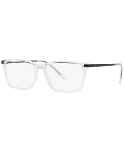 Armani Exchange Man Rectangle Plastic AX3077 Eyeglasses
