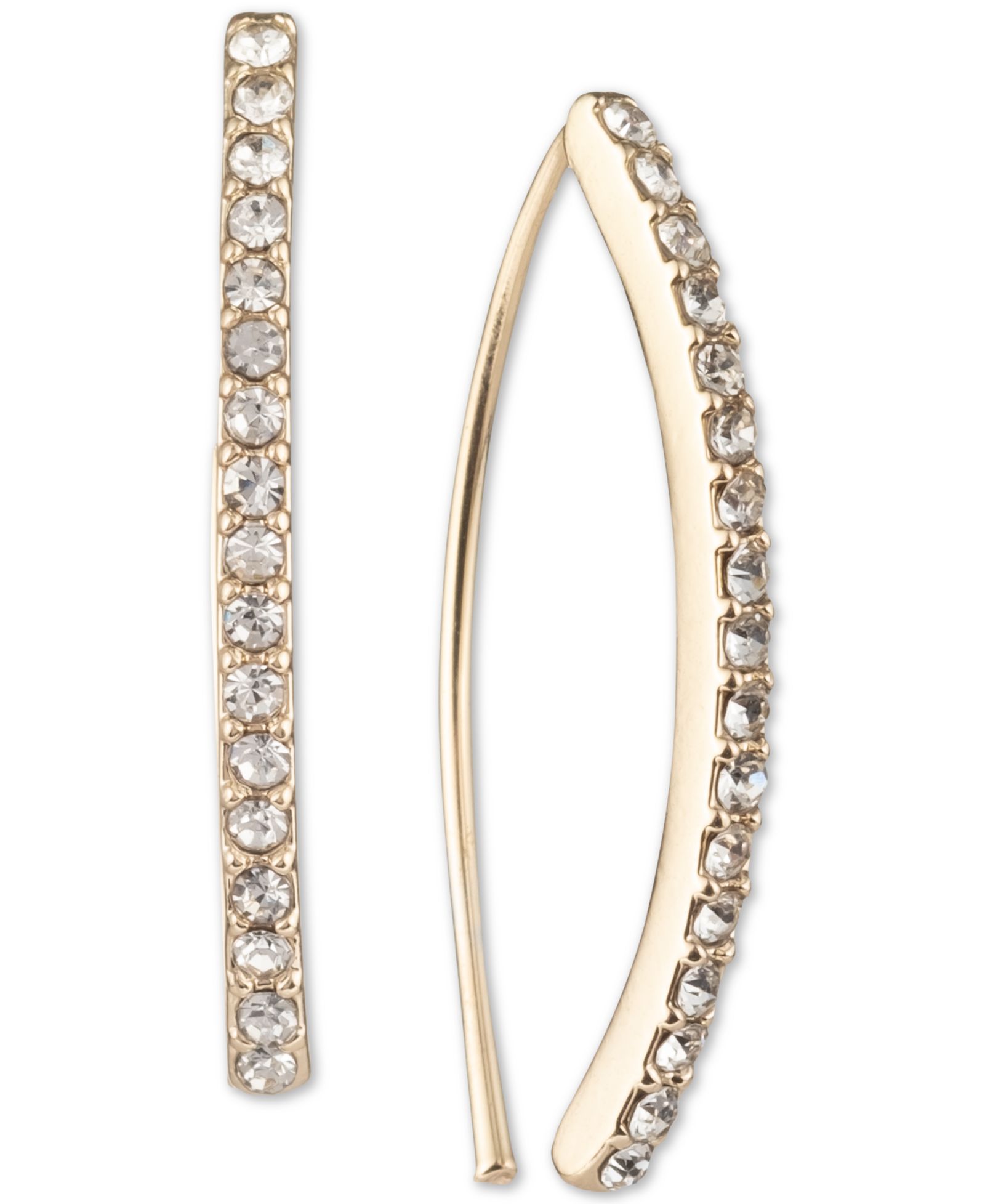 Серьги-подвески Lauren Ralph Lauren Pavé Threader