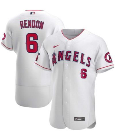 Мужская джерси Nike Anthony Rendon White Los Angeles Angels Authentic Player