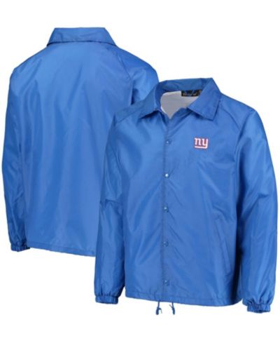 Dunbrooke Мужская ветровка Royal New York Giants Coaches Classic Raglan Full-Snap