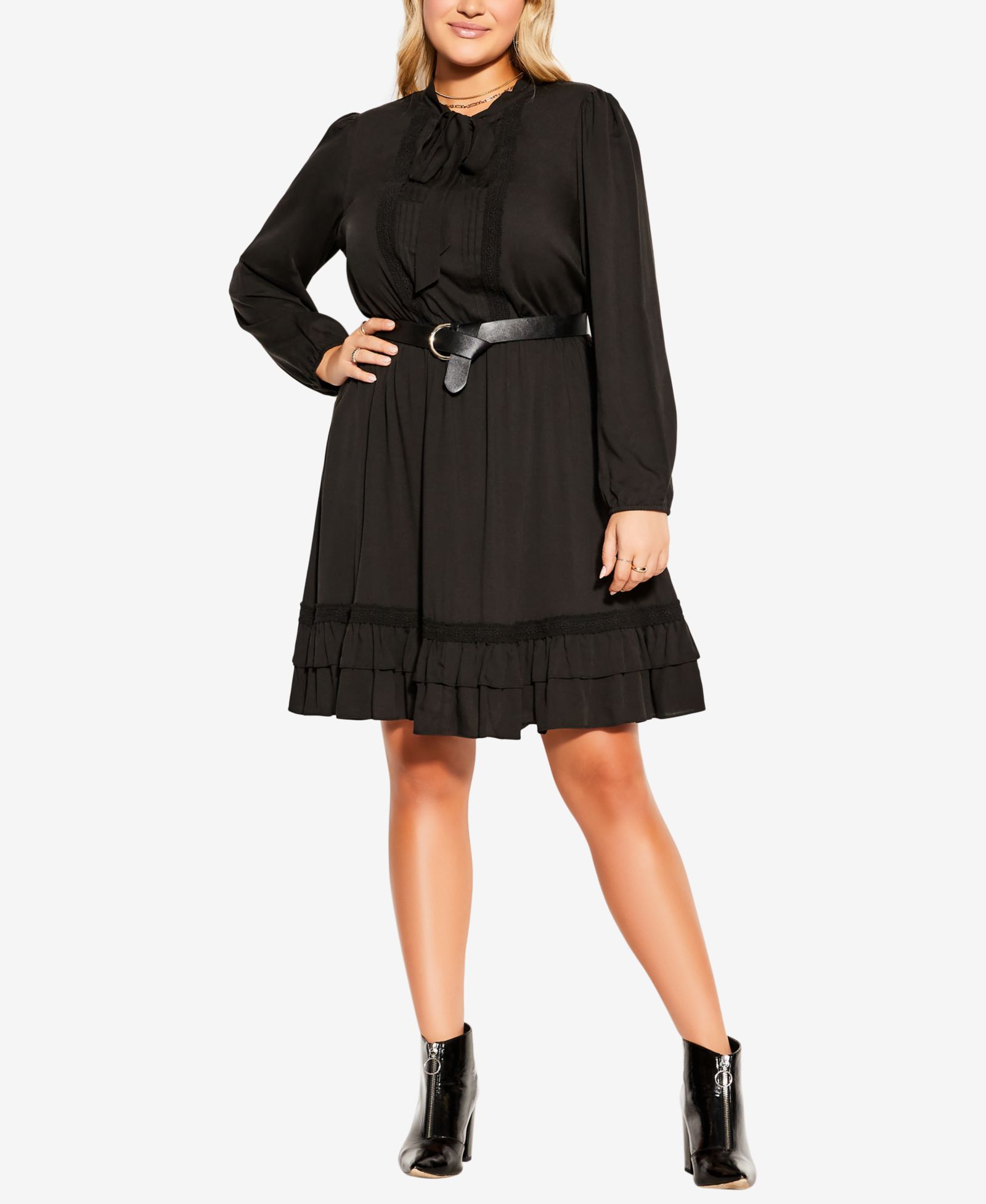 Женское платье CITY CHIC Plus Size Precious Tie