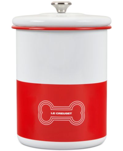 Le Creuset баночка для лакомств домашних животных из эмалированной стали 4.25 Quart
