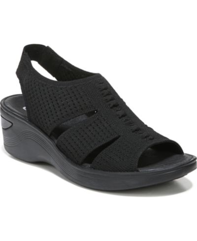 LifeStride Women's Double Up Washable Wedge Slingbacks