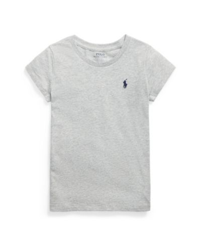 Детская футболка Polo Ralph Lauren Girls' 7-16 Cotton Jersey Short-Sleeve