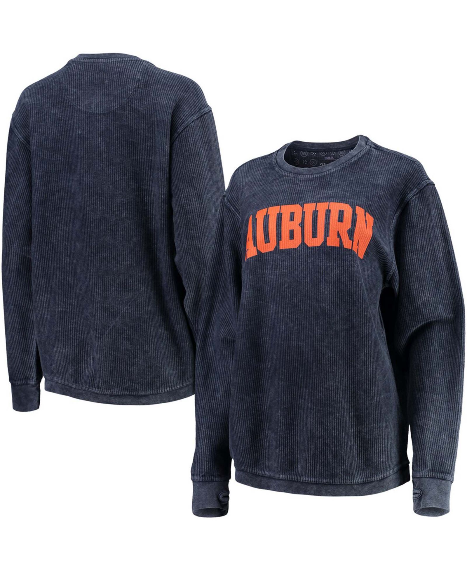 Женское худи Pressbox Auburn Tigers, темно-синее, винтажный стиль