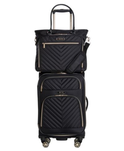 Kenneth Cole Reaction Chelsea Chevron разборный чемодан 20" + сумка для ноутбука 15"