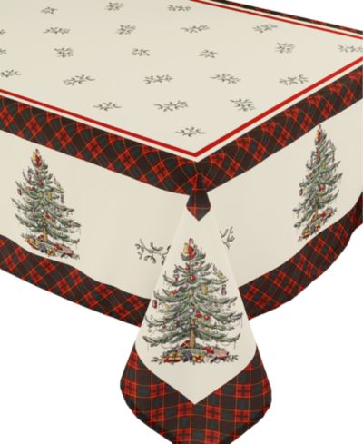 Spode скатерть Tartan