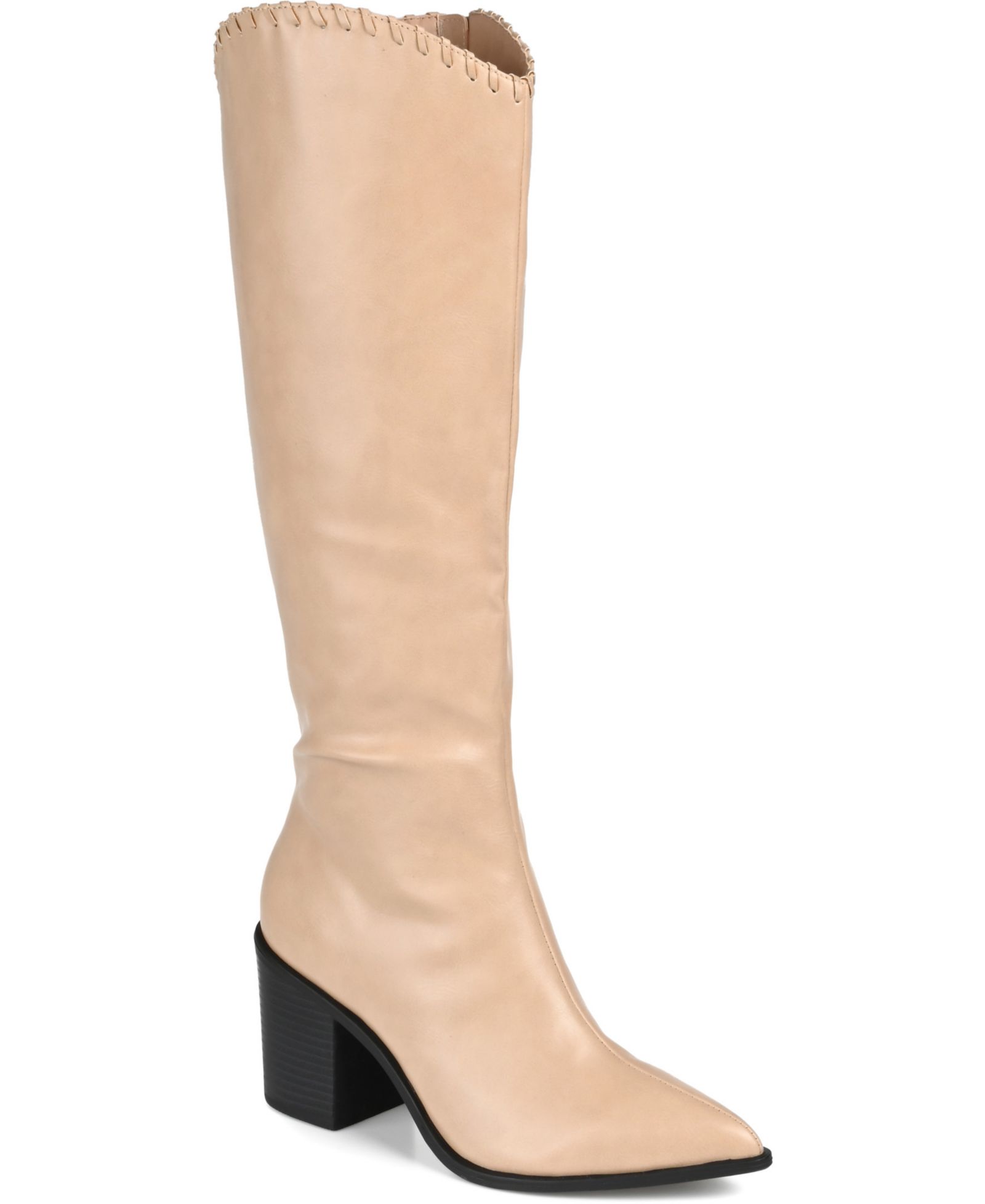 Женские высокие сапоги Journee Collection Daria Extra Wide Calf Western Knee High