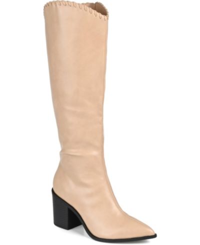 Женские высокие сапоги Journee Collection Daria Extra Wide Calf Western Knee High